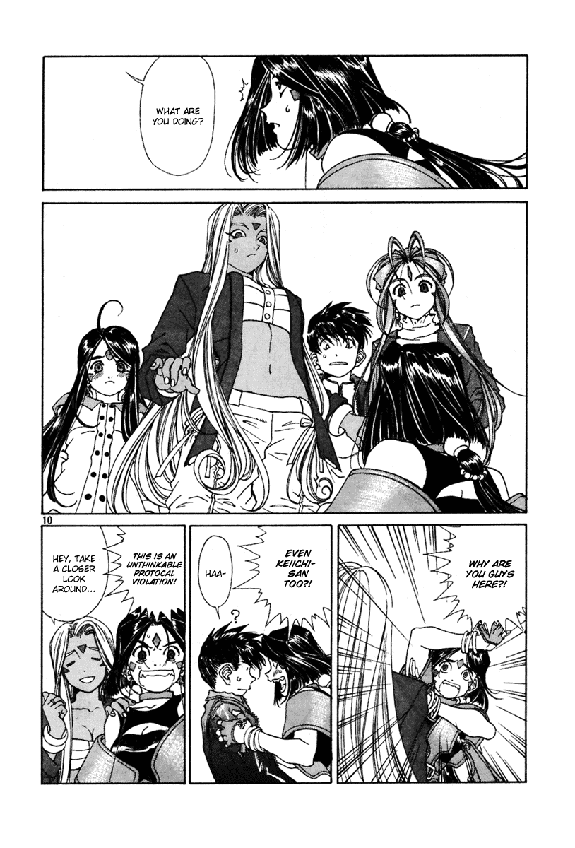 Ah! My Goddess Chapter 196 page 10 - Chapter 196: Return to Base