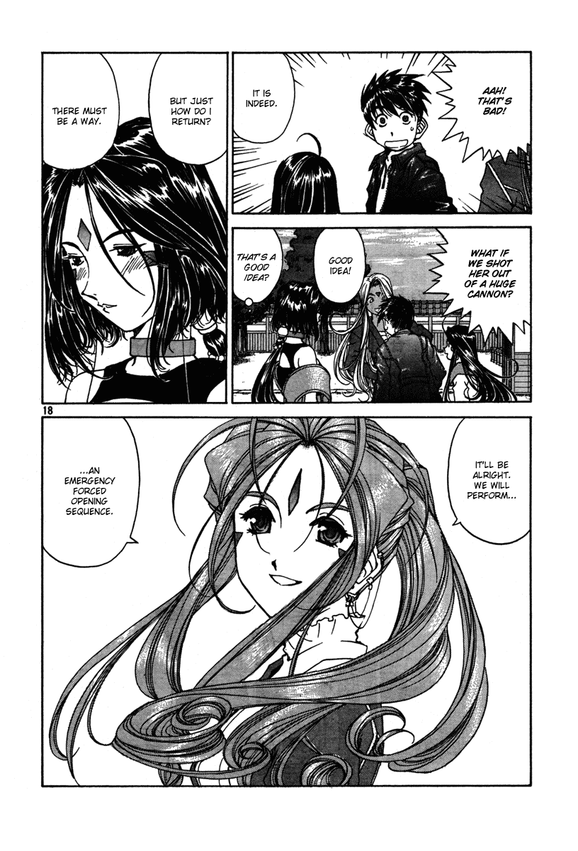 Ah! My Goddess Chapter 196 page 18 - Chapter 196: Return to Base
