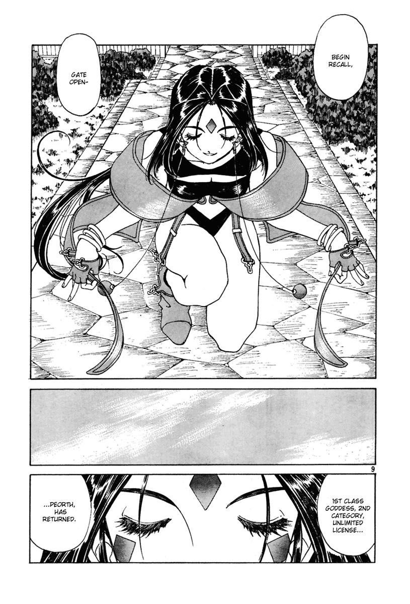Ah! My Goddess Chapter 196 page 9 - Chapter 196: Return to Base