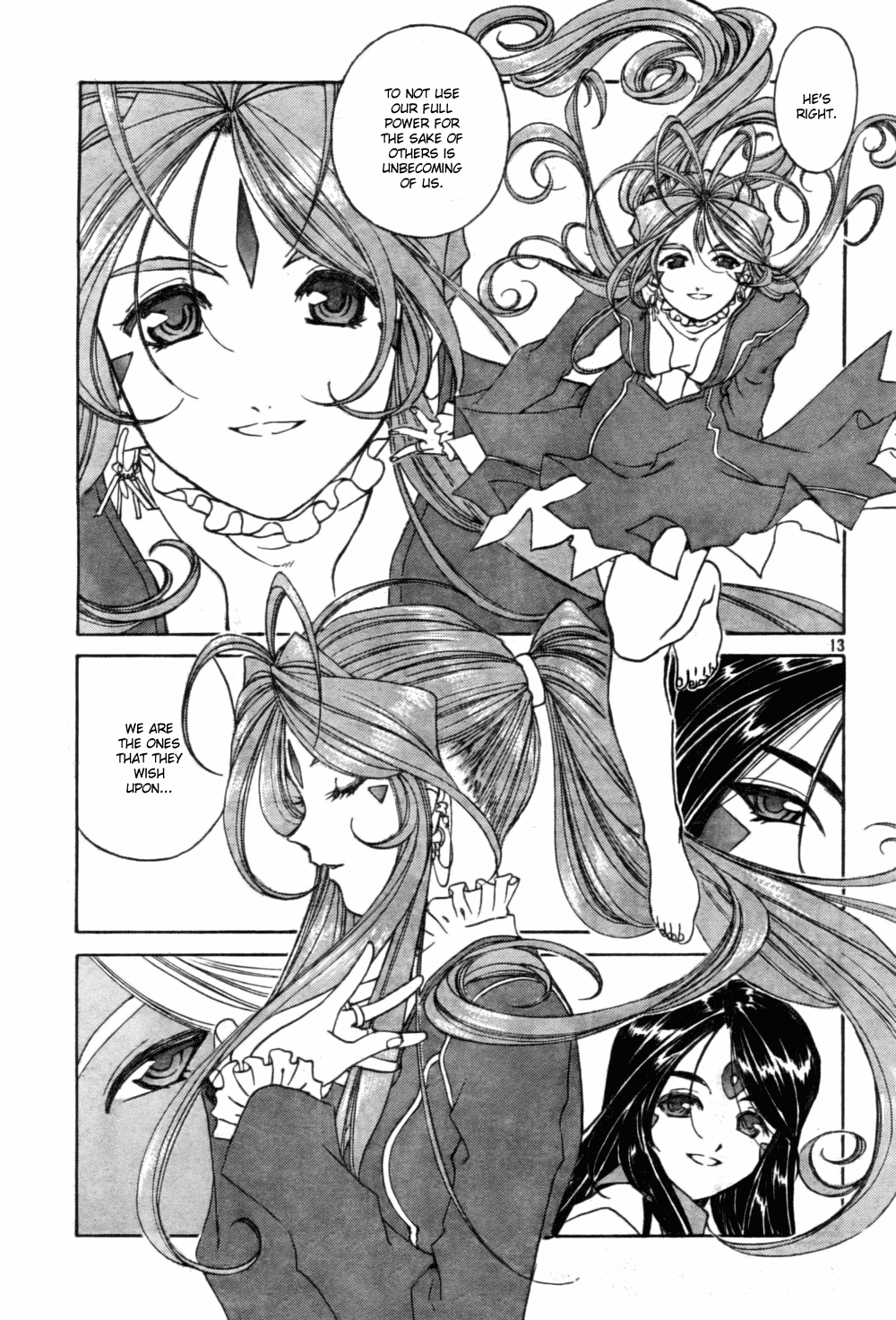 Ah! My Goddess Chapter 199 page 18 - Chapter 199: A Goddess's Duty