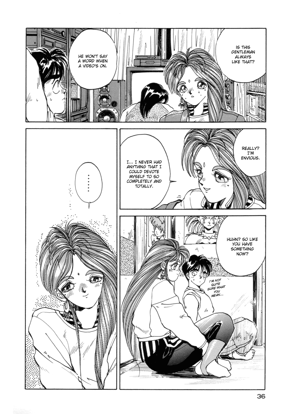 Ah! My Goddess Chapter 2 page 10 - Chapter 2: Into the Lair of the Anime Otaku!
