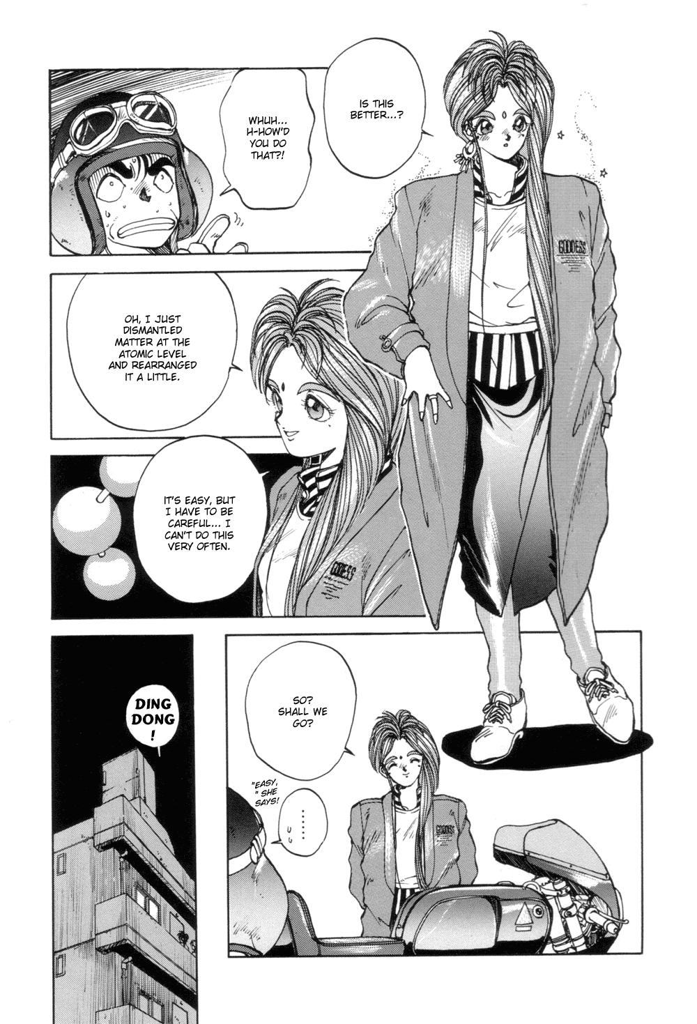Ah! My Goddess Chapter 2 page 5 - Chapter 2: Into the Lair of the Anime Otaku!