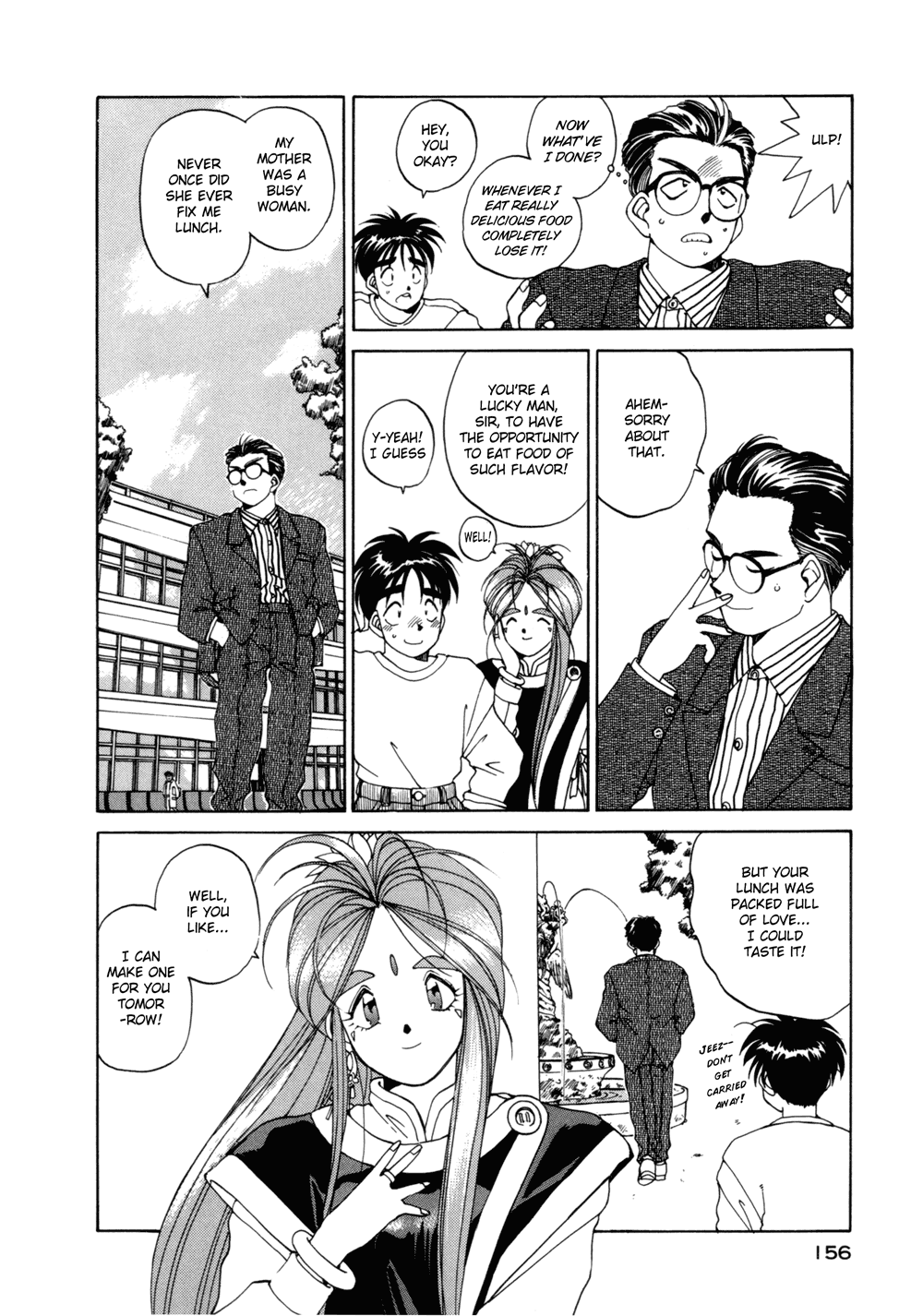 Ah! My Goddess Chapter 20 page 10 - Chapter 20: Belldandy's Narrow Escape