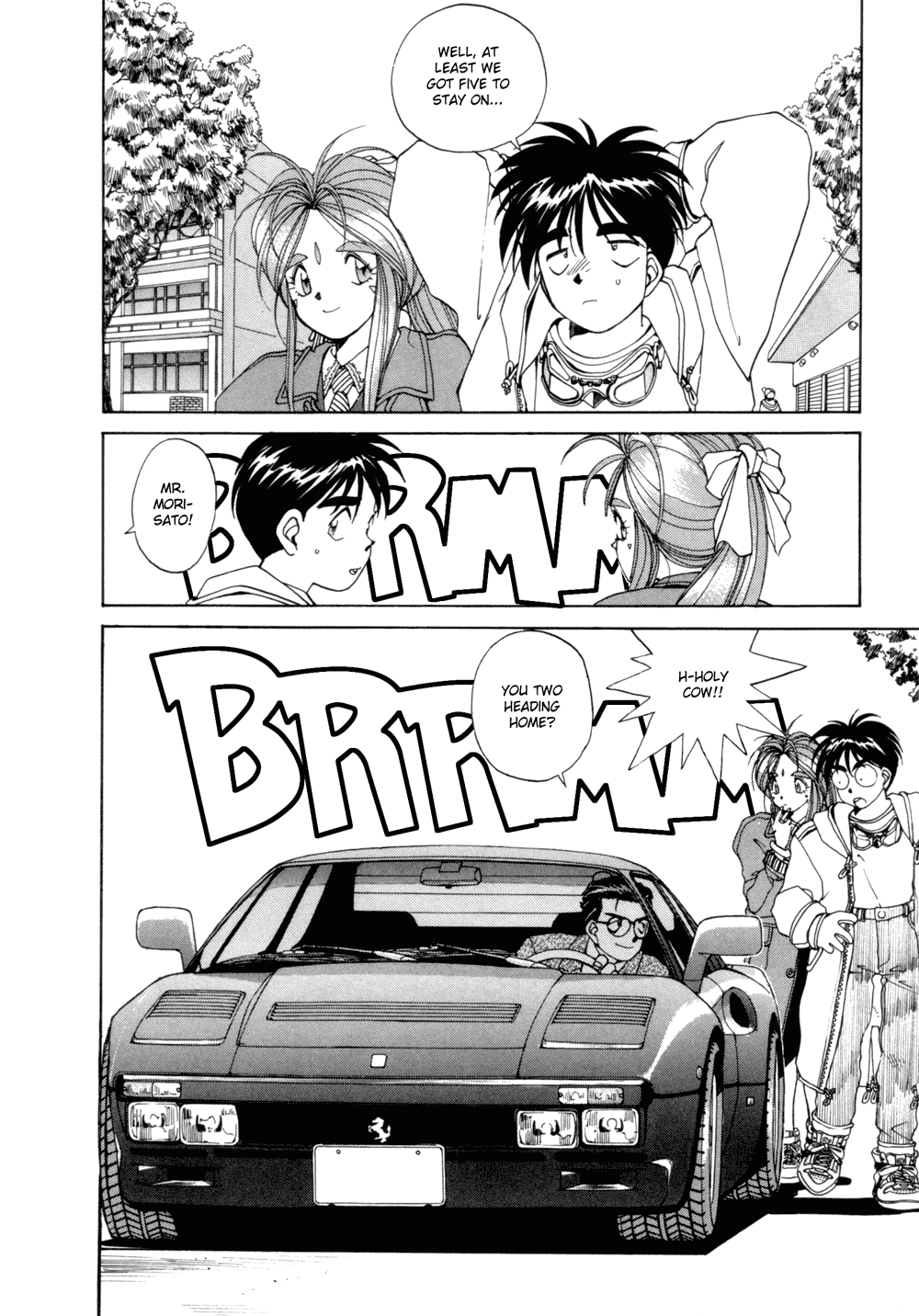Ah! My Goddess Chapter 20 page 16 - Chapter 20: Belldandy's Narrow Escape