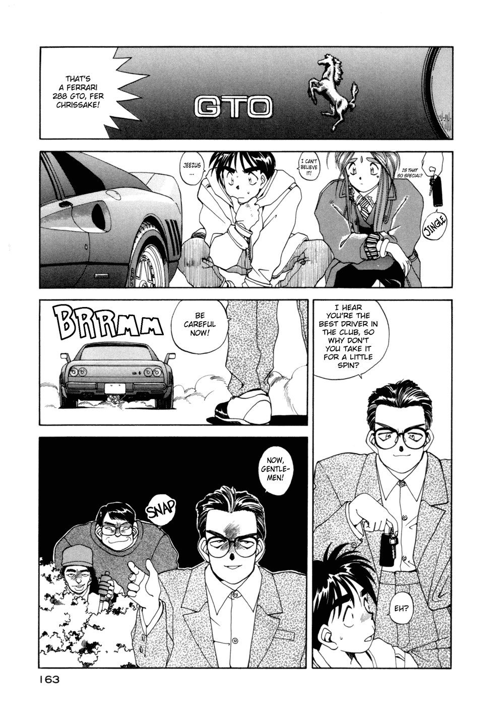 Ah! My Goddess Chapter 20 page 17 - Chapter 20: Belldandy's Narrow Escape