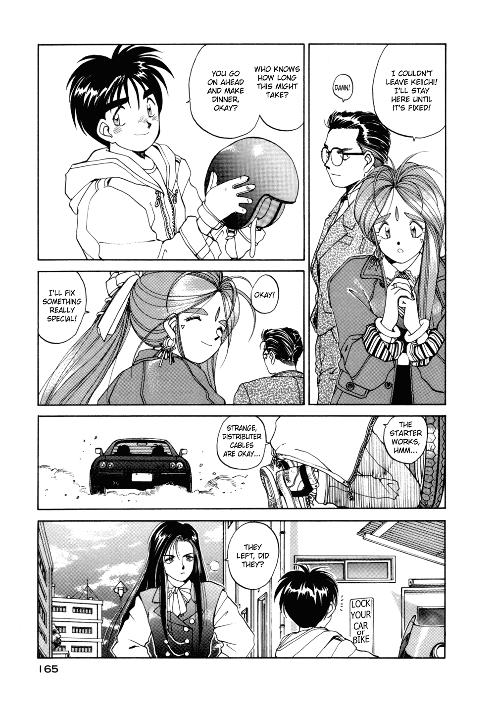 Ah! My Goddess Chapter 20 page 19 - Chapter 20: Belldandy's Narrow Escape