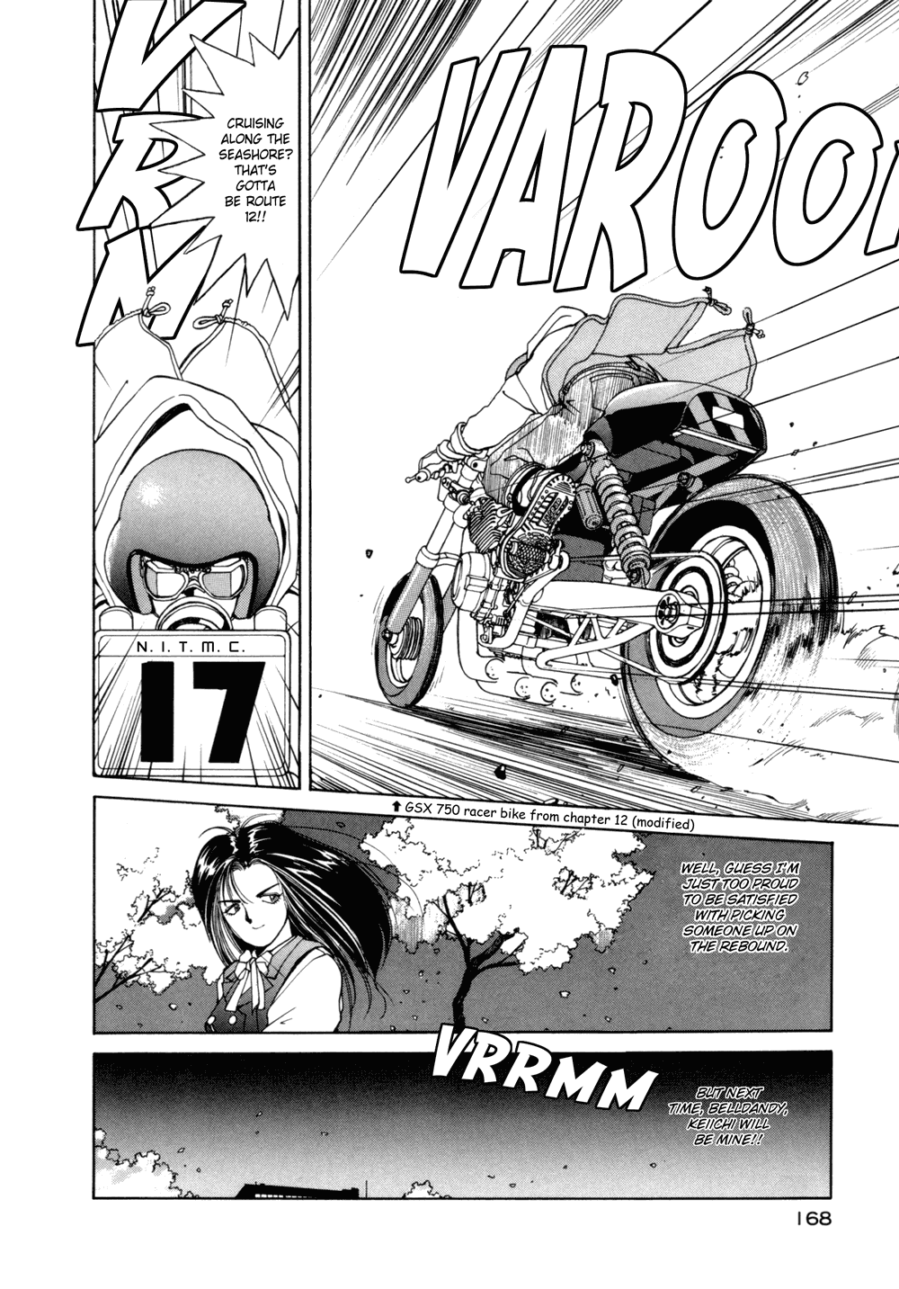 Ah! My Goddess Chapter 20 page 22 - Chapter 20: Belldandy's Narrow Escape