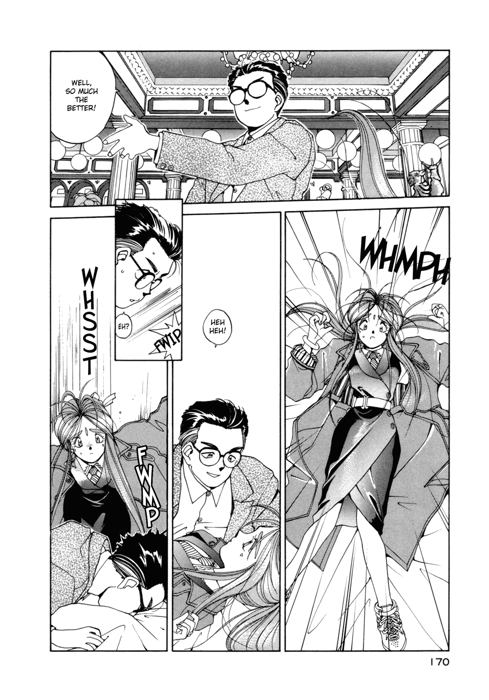 Ah! My Goddess Chapter 20 page 24 - Chapter 20: Belldandy's Narrow Escape