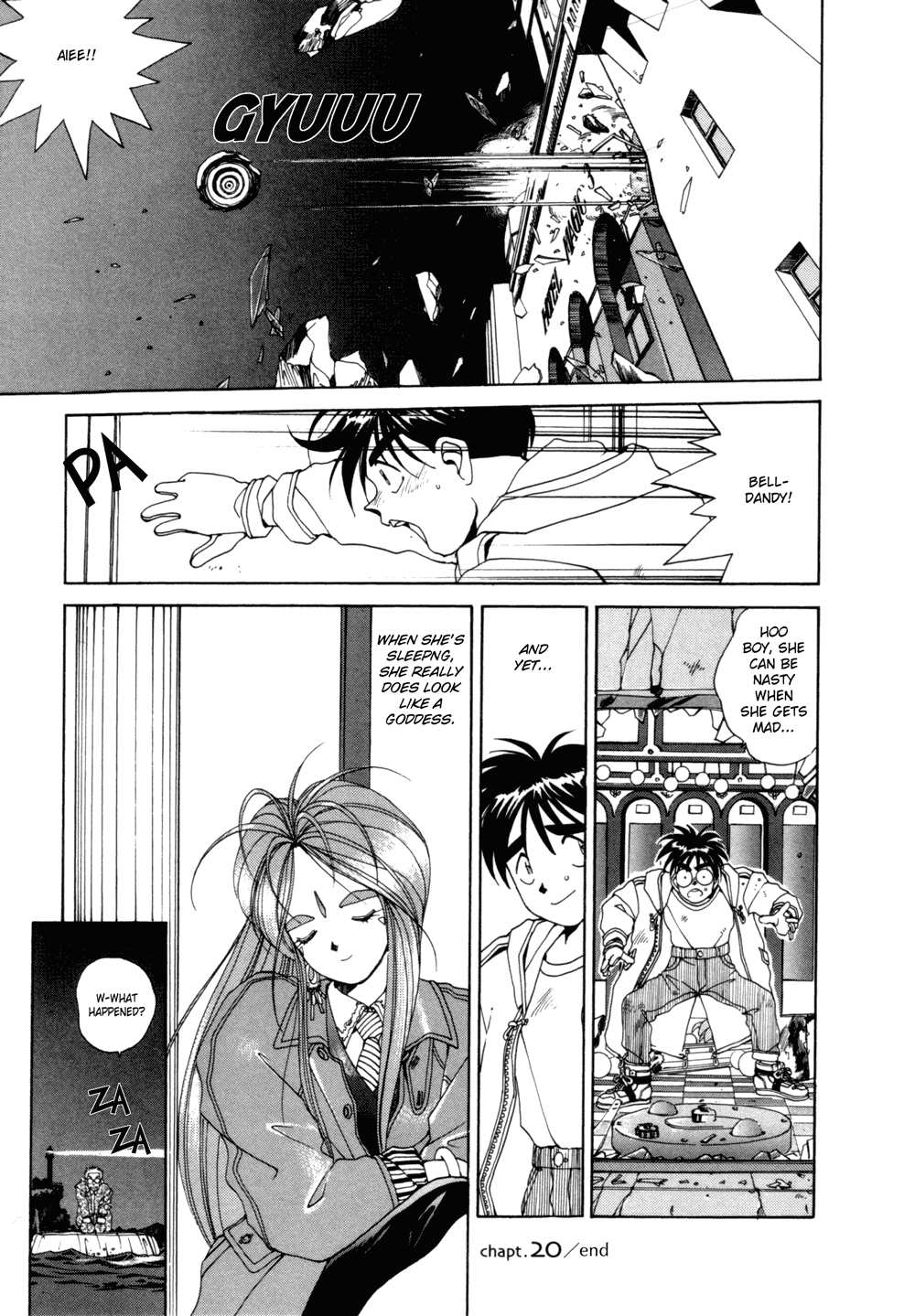 Ah! My Goddess Chapter 20 page 27 - Chapter 20: Belldandy's Narrow Escape