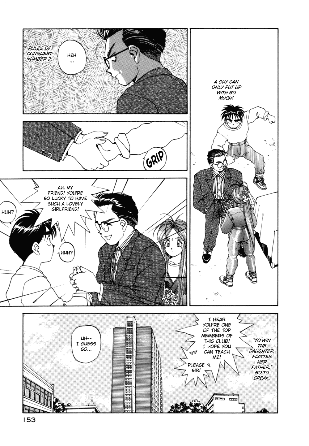 Ah! My Goddess Chapter 20 page 7 - Chapter 20: Belldandy's Narrow Escape
