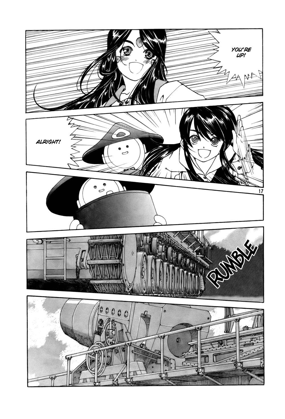 Ah! My Goddess Chapter 200 page 17 - Chapter 200: I Open Just for You