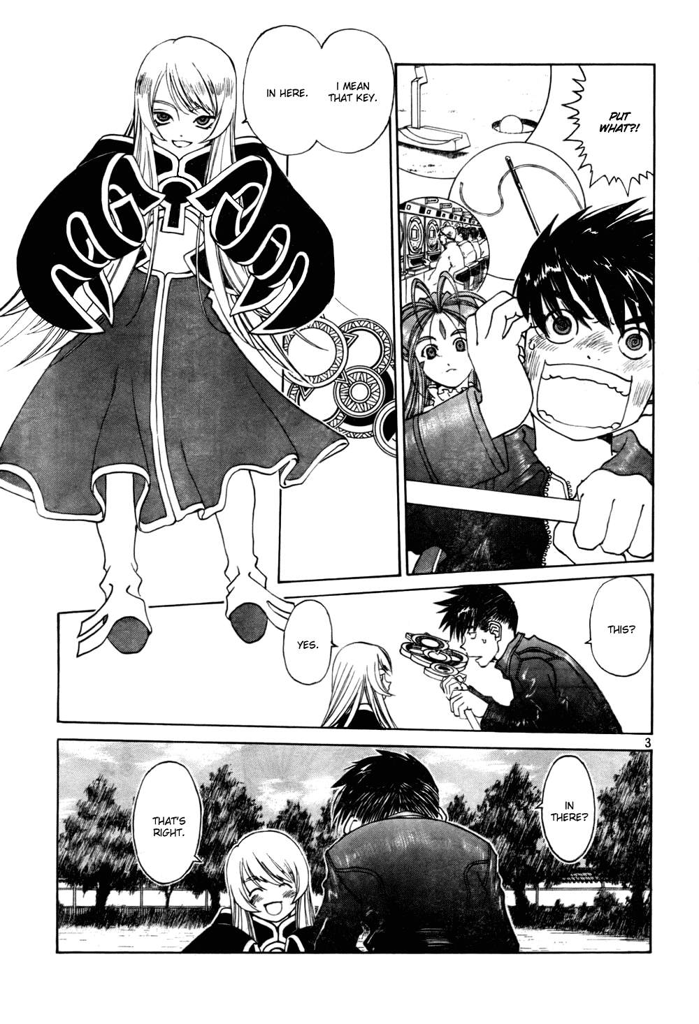 Ah! My Goddess Chapter 200 page 3 - Chapter 200: I Open Just for You