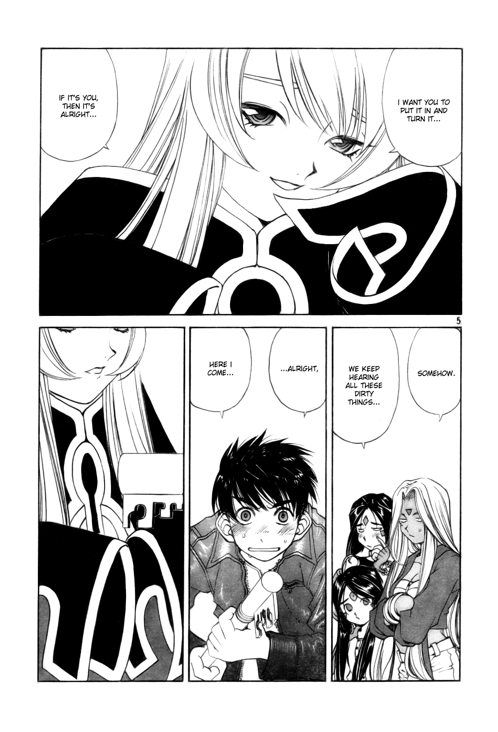 Ah! My Goddess Chapter 200 page 5 - Chapter 200: I Open Just for You