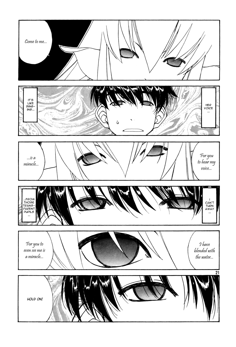 Ah! My Goddess Chapter 204 page 21 - Chapter 204: The Sound That Reaches; The Sound That Doesn't