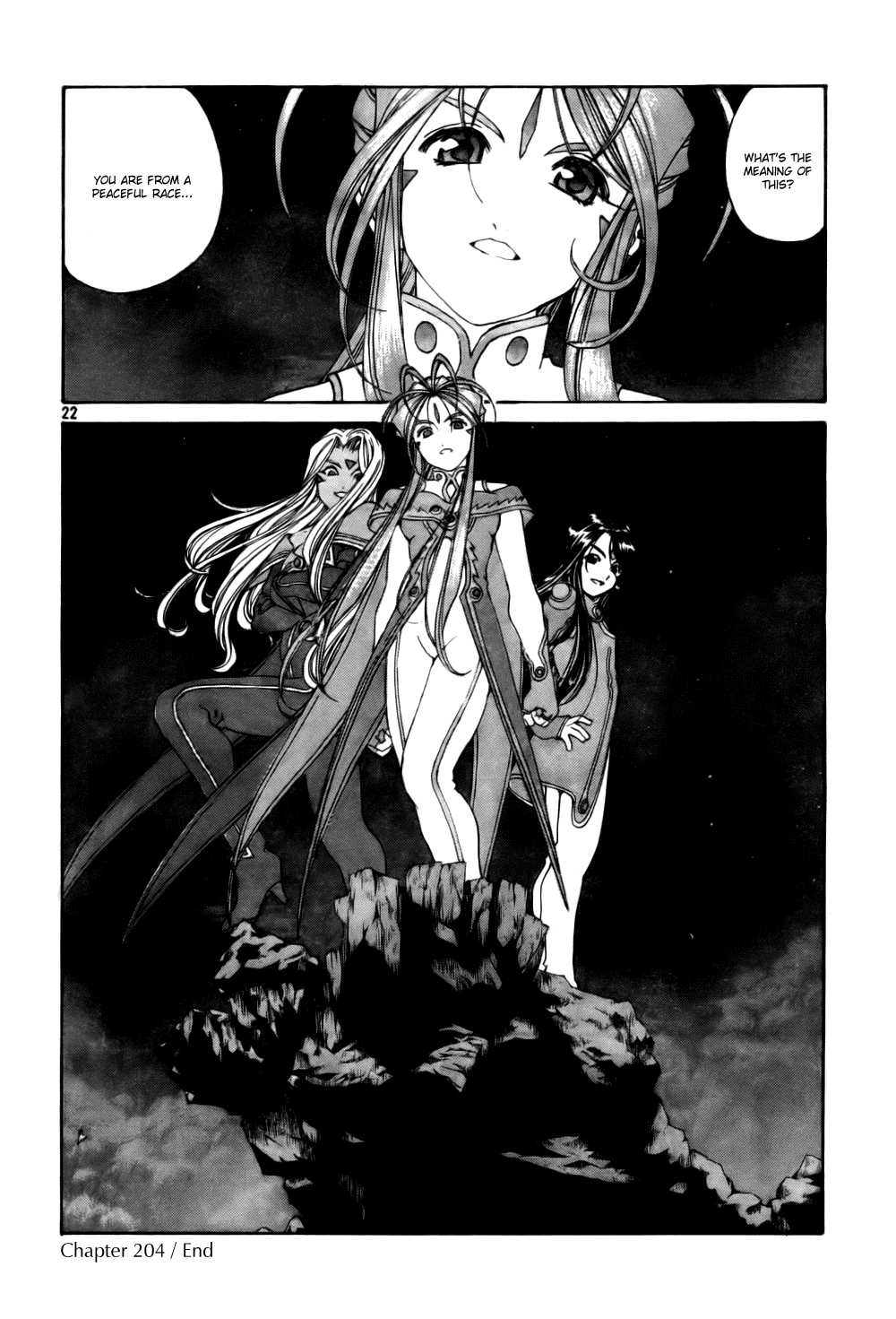 Ah! My Goddess Chapter 204 page 22 - Chapter 204: The Sound That Reaches; The Sound That Doesn't