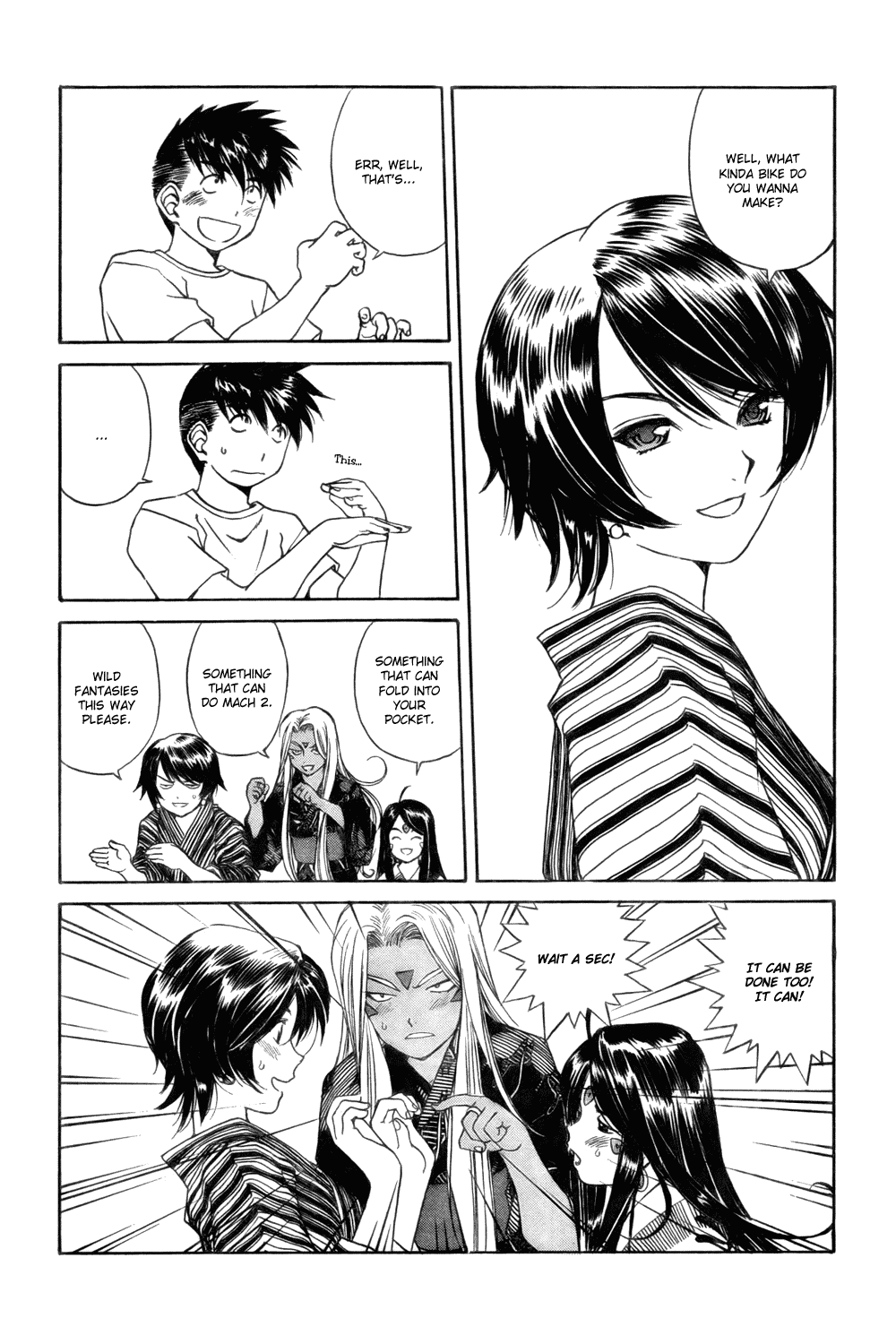 Ah! My Goddess Chapter 207 page 10 - Chapter 207: The Thing I Want to Make