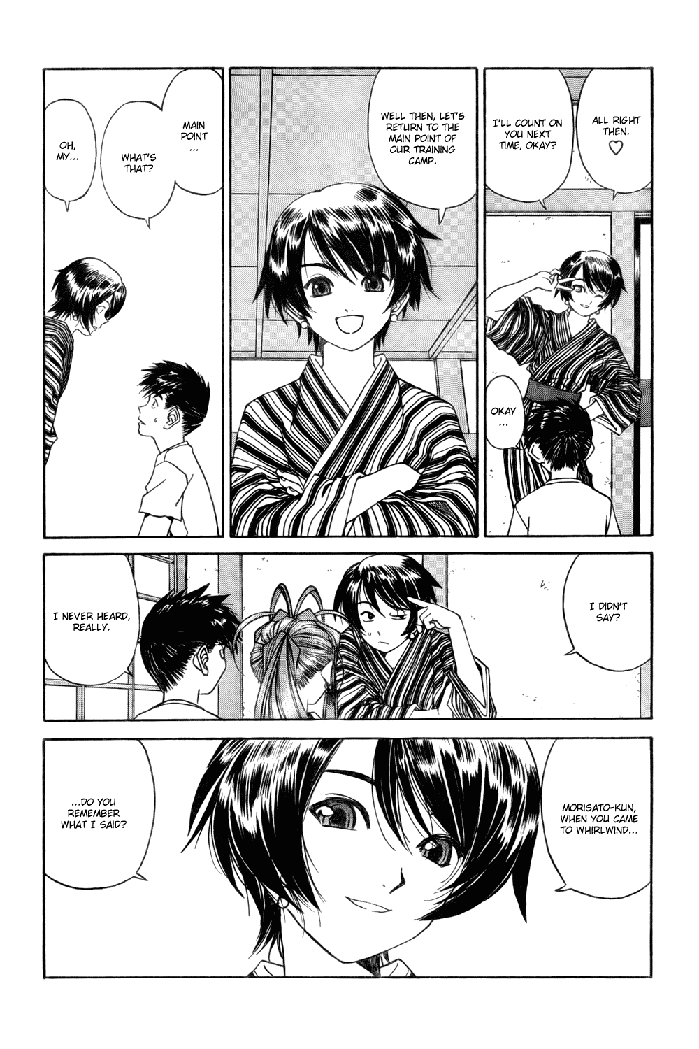 Ah! My Goddess Chapter 207 page 8 - Chapter 207: The Thing I Want to Make