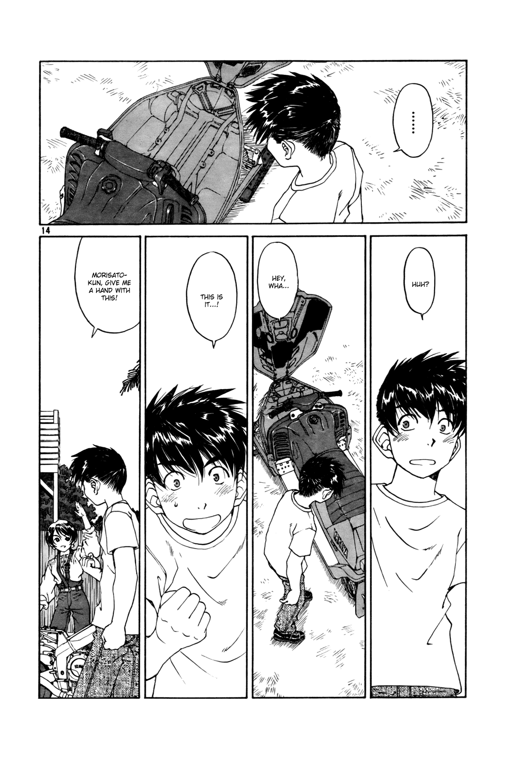 Ah! My Goddess Chapter 208 page 14 - Chapter 208: A New Door