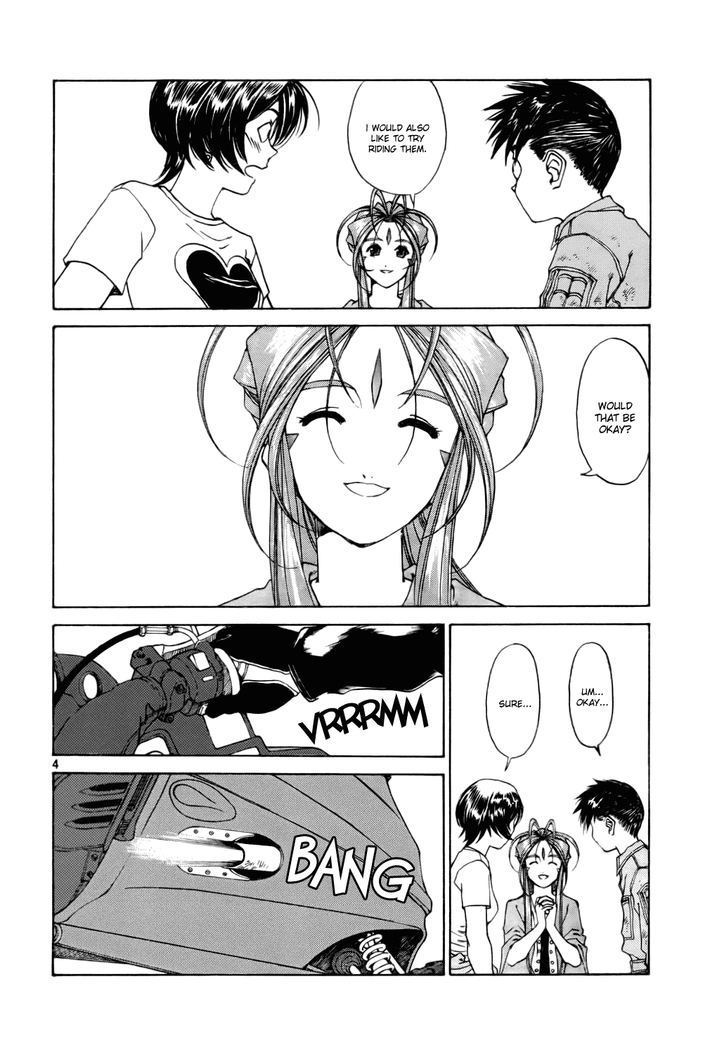 Ah! My Goddess Chapter 210 page 4 - Chapter 210: A Journey's Opening Cheer