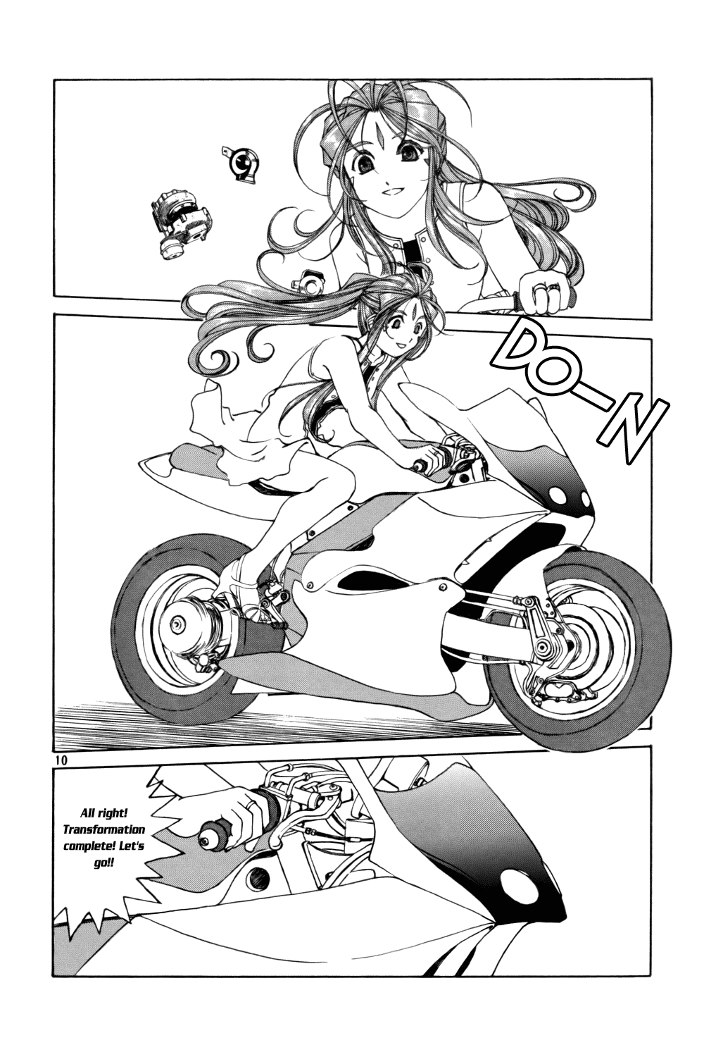 Ah! My Goddess Chapter 211 page 10 - Chapter 211: Goddess Dash