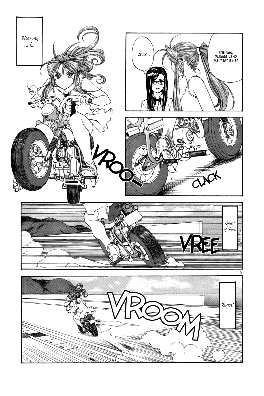 Ah! My Goddess Chapter 211 page 5 - Chapter 211: Goddess Dash