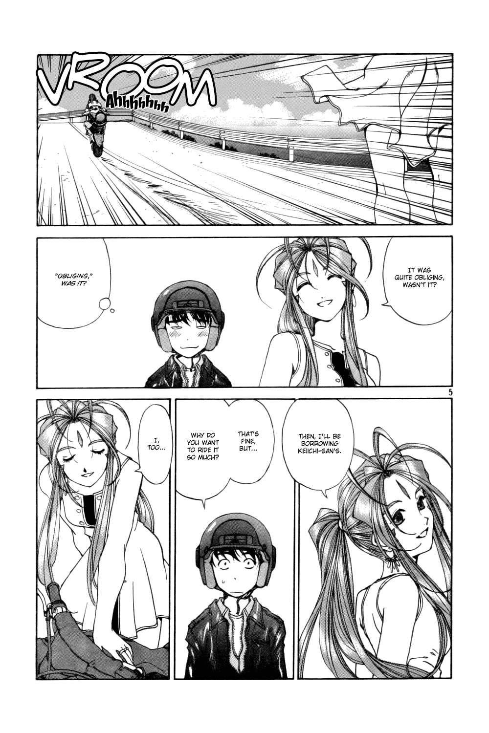 Ah! My Goddess Chapter 212 page 5 - Chapter 212: The Wind We Feel Together