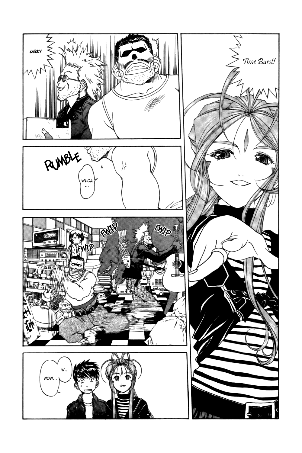 Ah! My Goddess Chapter 213 page 15 - Chapter 213: Happiness, Three Times Faster