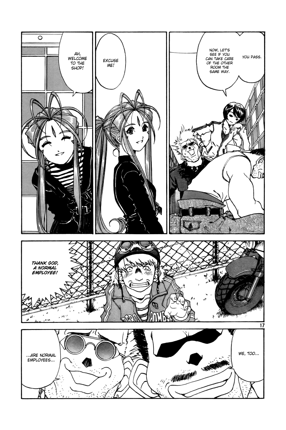 Ah! My Goddess Chapter 213 page 17 - Chapter 213: Happiness, Three Times Faster