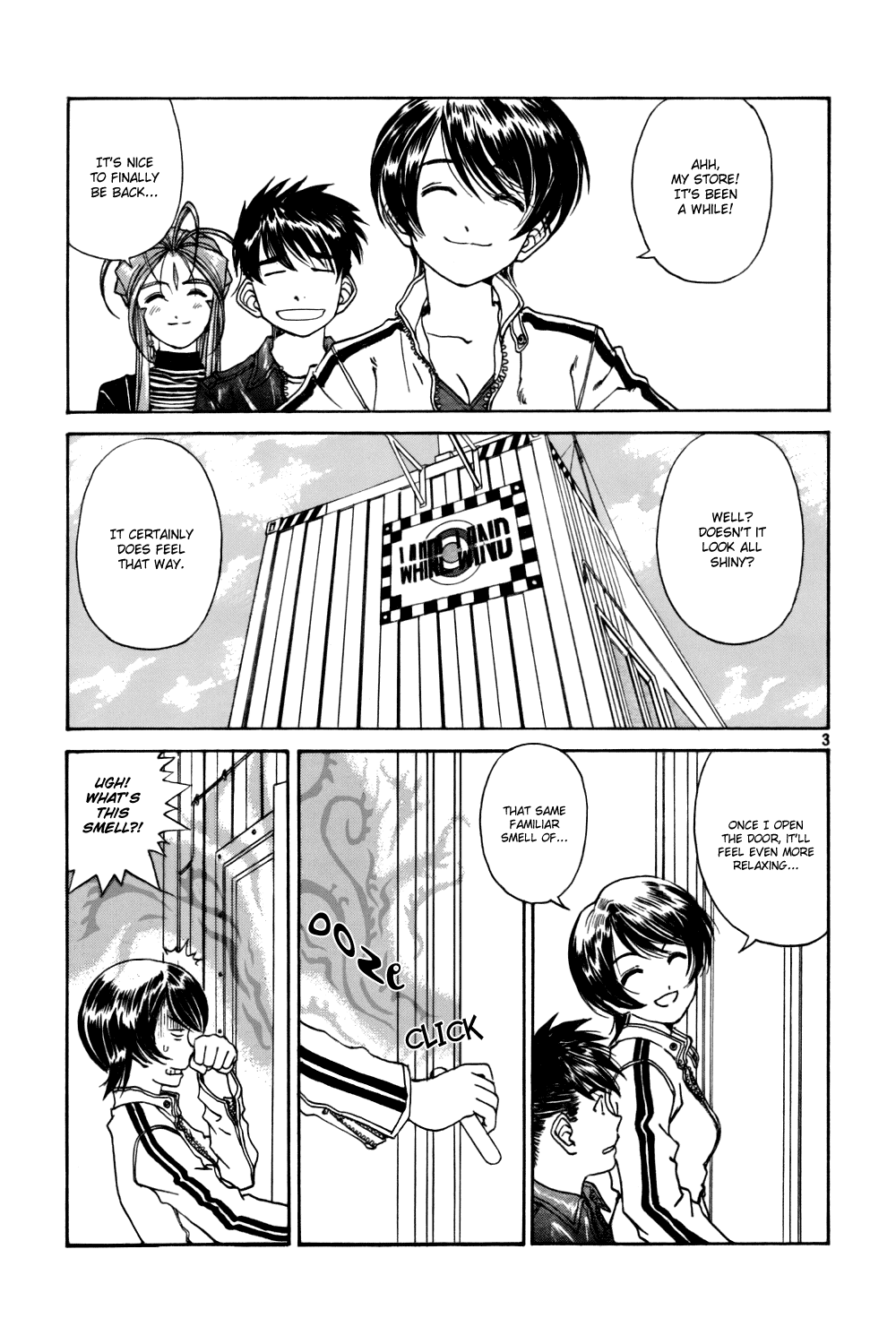 Ah! My Goddess Chapter 213 page 3 - Chapter 213: Happiness, Three Times Faster