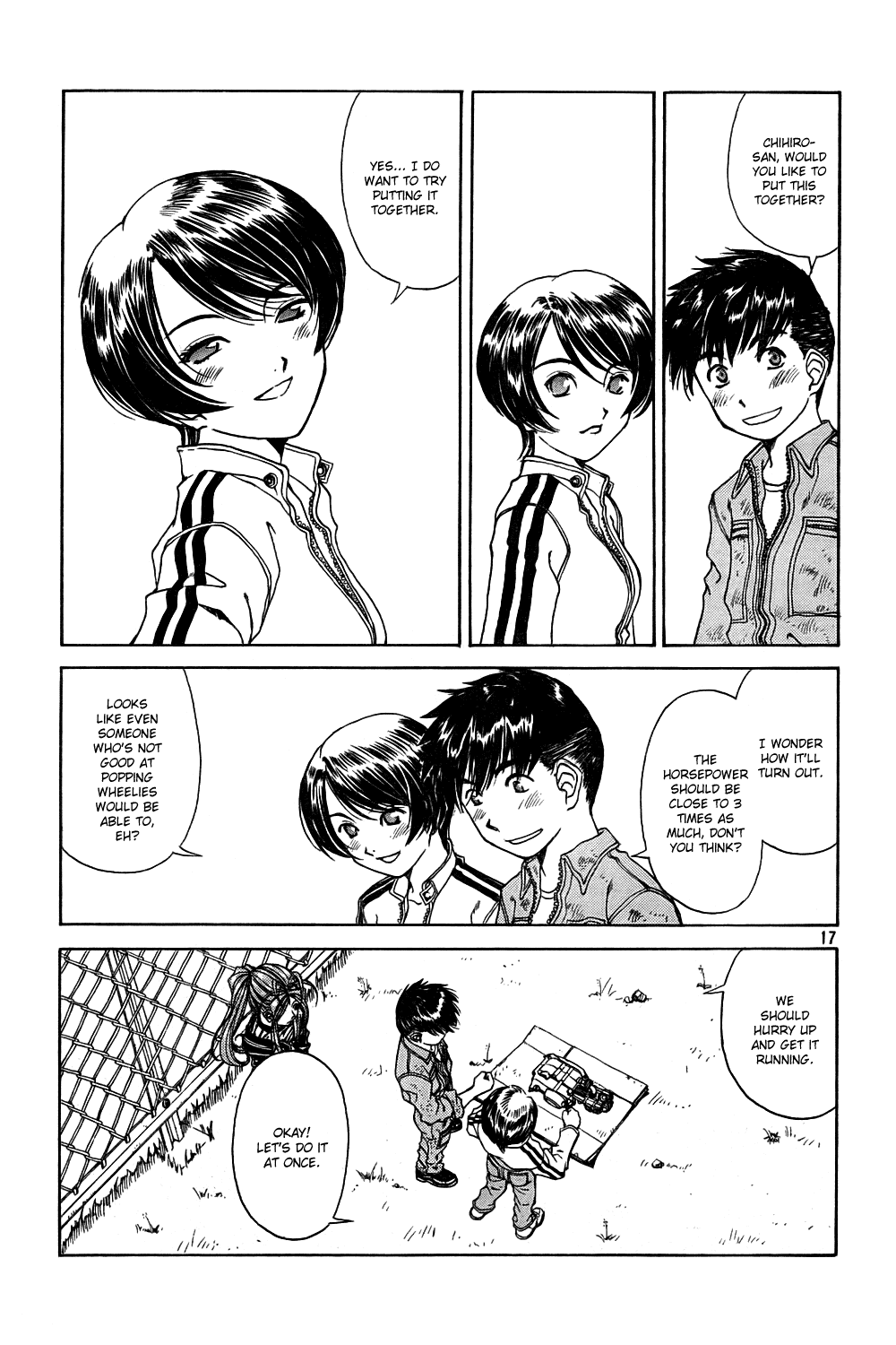 Ah! My Goddess Chapter 214 page 17 - Chapter 214: Engine Of Happiness