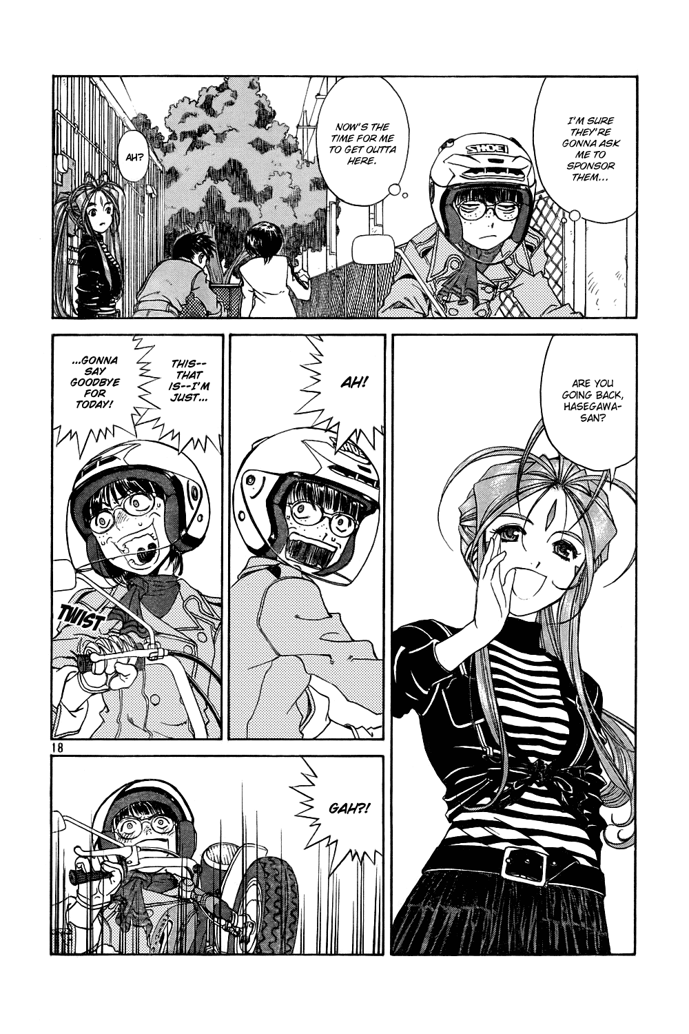 Ah! My Goddess Chapter 214 page 18 - Chapter 214: Engine Of Happiness