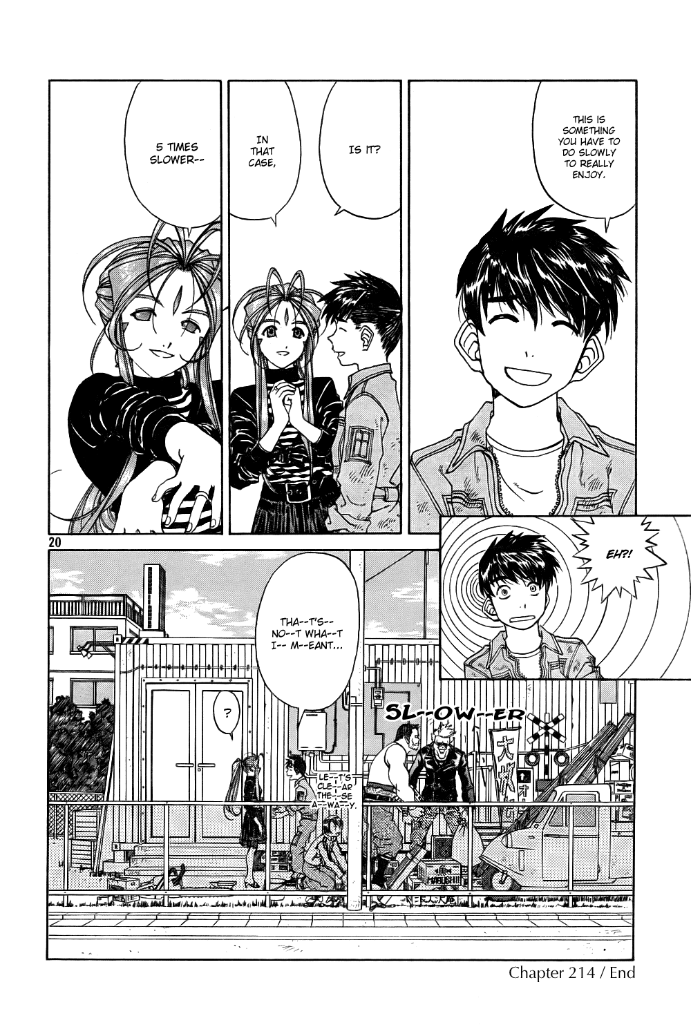 Ah! My Goddess Chapter 214 page 20 - Chapter 214: Engine Of Happiness
