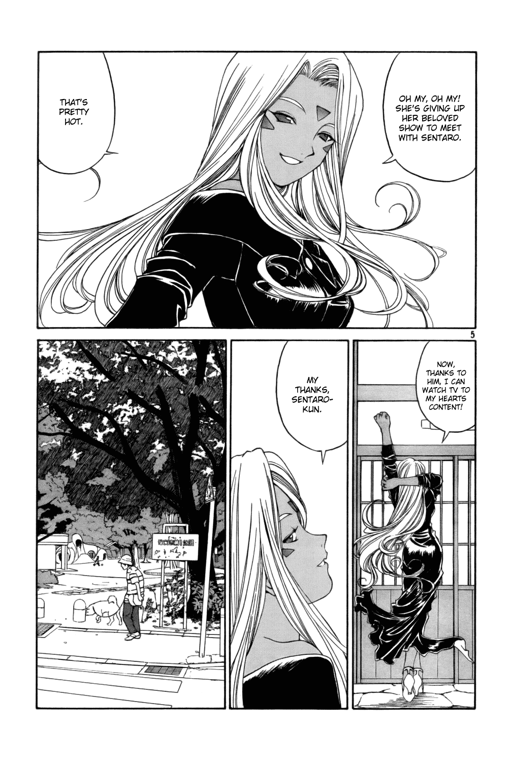 Ah! My Goddess Chapter 216 page 5 - Chapter 216: For Your Sake I'll Fly-y-y