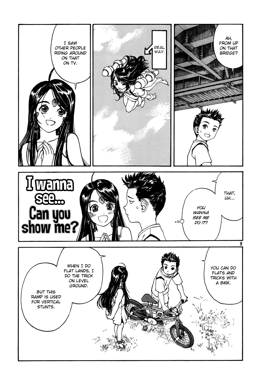 Ah! My Goddess Chapter 216 page 9 - Chapter 216: For Your Sake I'll Fly-y-y