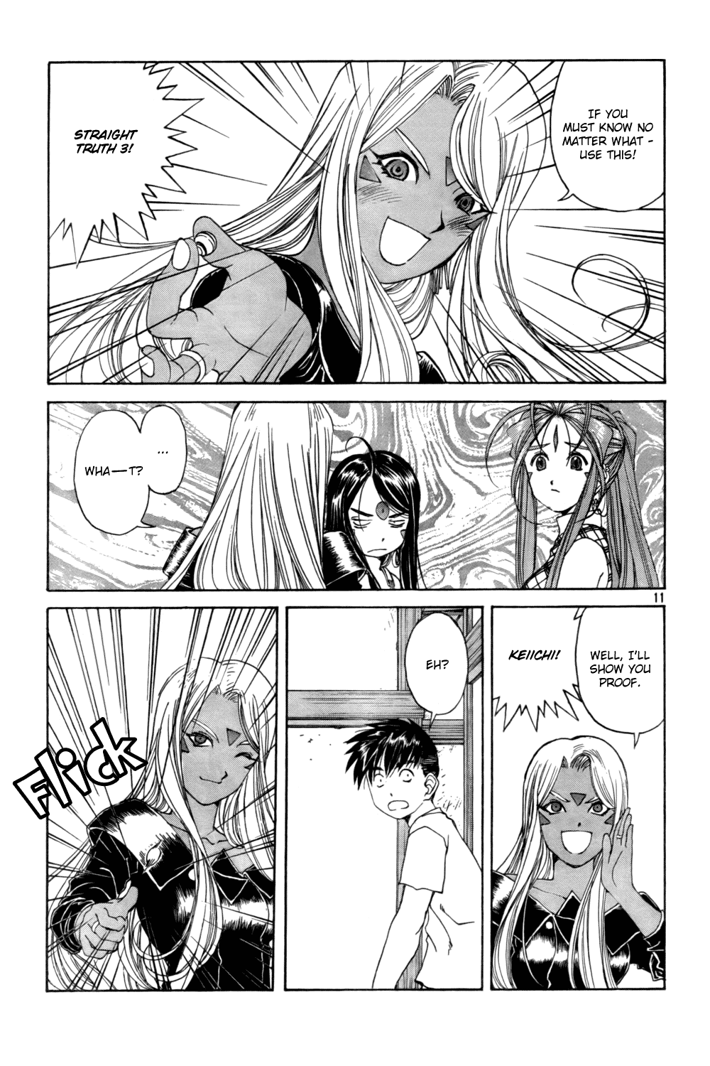 Ah! My Goddess Chapter 217 page 11 - Chapter 217: My Important Words, Your Cool and Clear Future