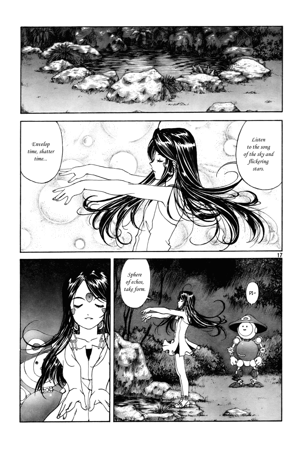 Ah! My Goddess Chapter 217 page 17 - Chapter 217: My Important Words, Your Cool and Clear Future