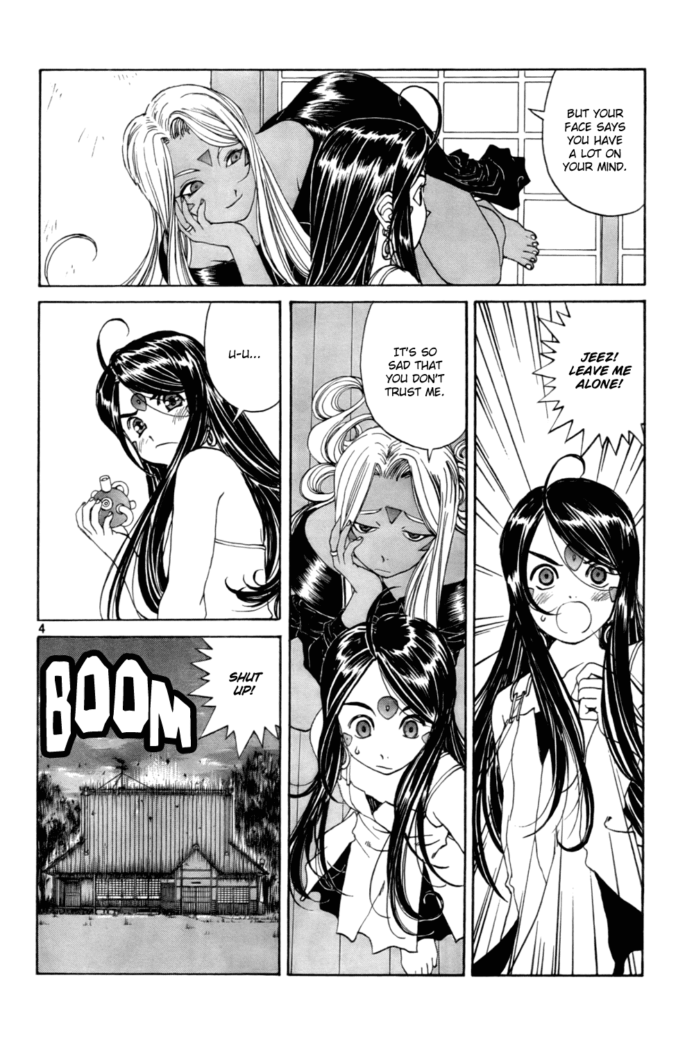 Ah! My Goddess Chapter 217 page 4 - Chapter 217: My Important Words, Your Cool and Clear Future