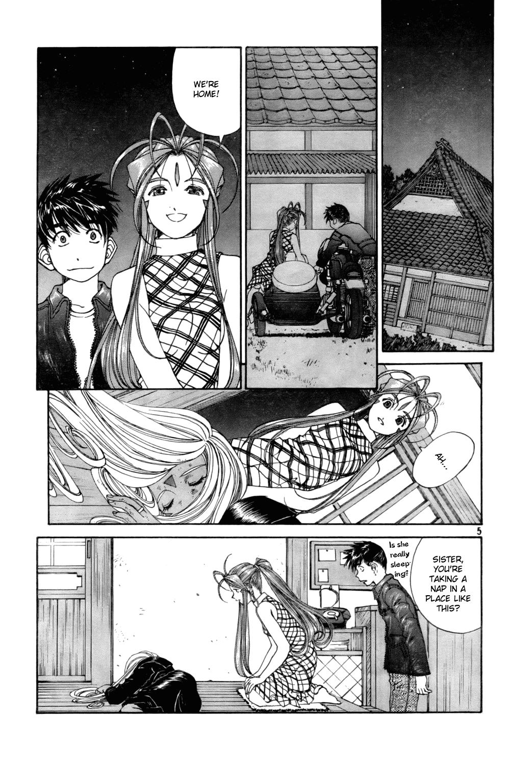 Ah! My Goddess Chapter 217 page 5 - Chapter 217: My Important Words, Your Cool and Clear Future