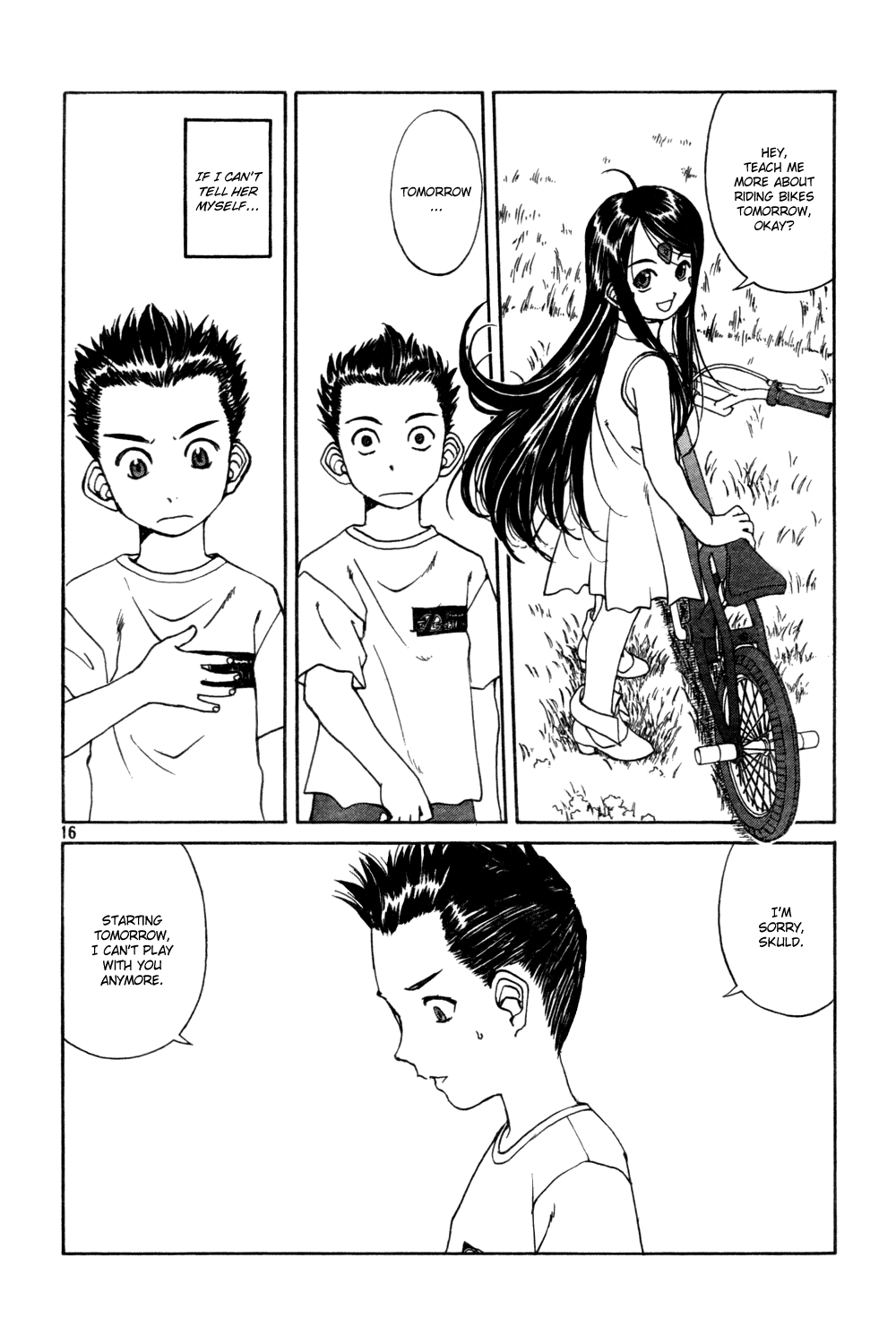 Ah! My Goddess Chapter 218 page 16 - Chapter 218: A Goddess's Divine Protection