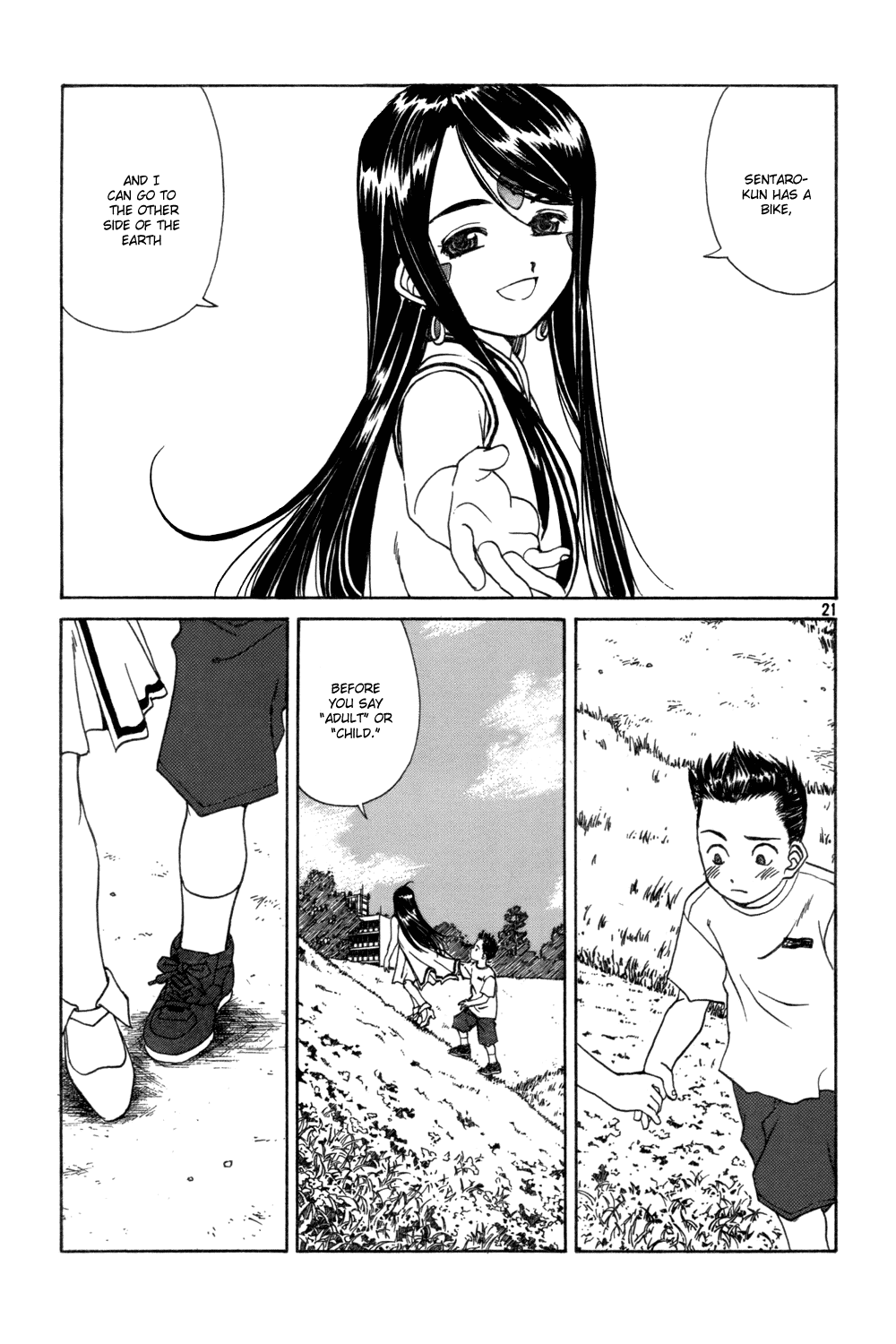 Ah! My Goddess Chapter 218 page 21 - Chapter 218: A Goddess's Divine Protection
