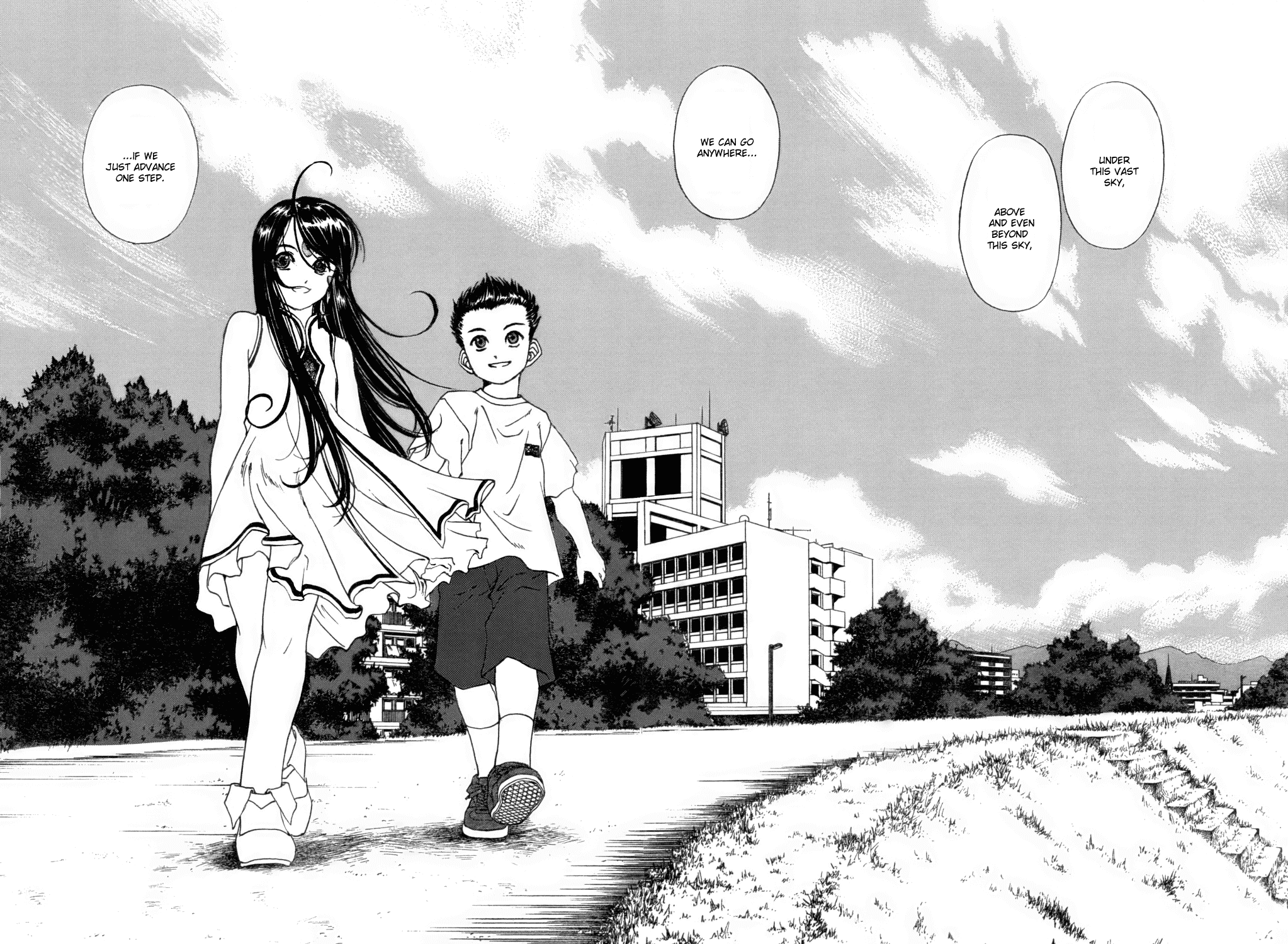 Ah! My Goddess Chapter 218 page 22 - Chapter 218: A Goddess's Divine Protection