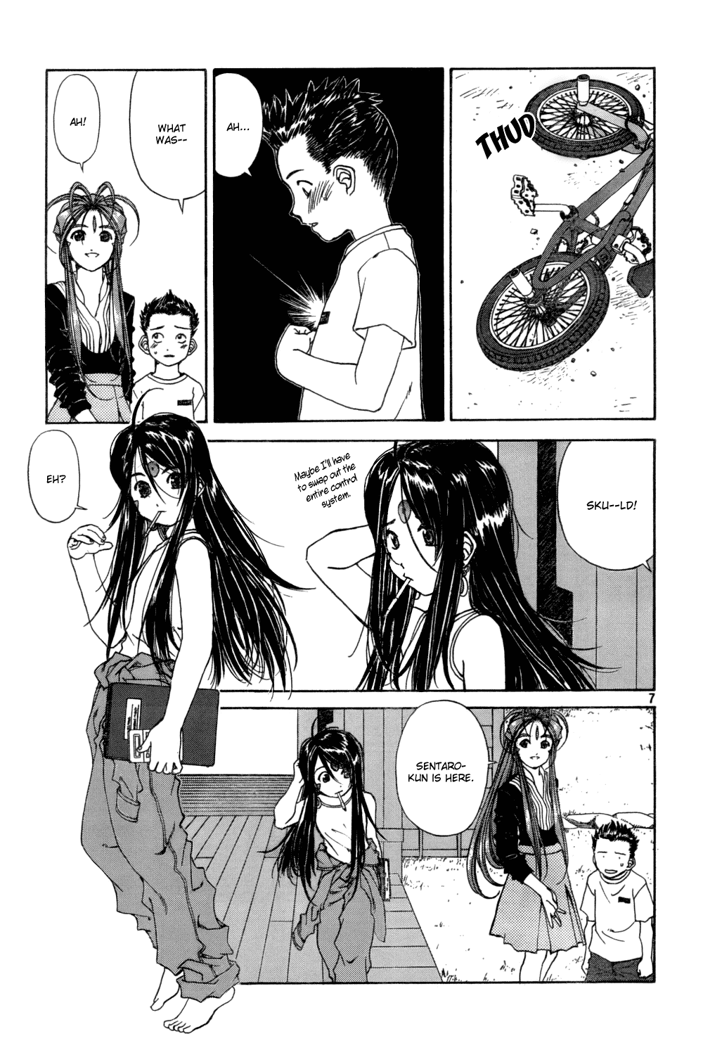 Ah! My Goddess Chapter 218 page 7 - Chapter 218: A Goddess's Divine Protection