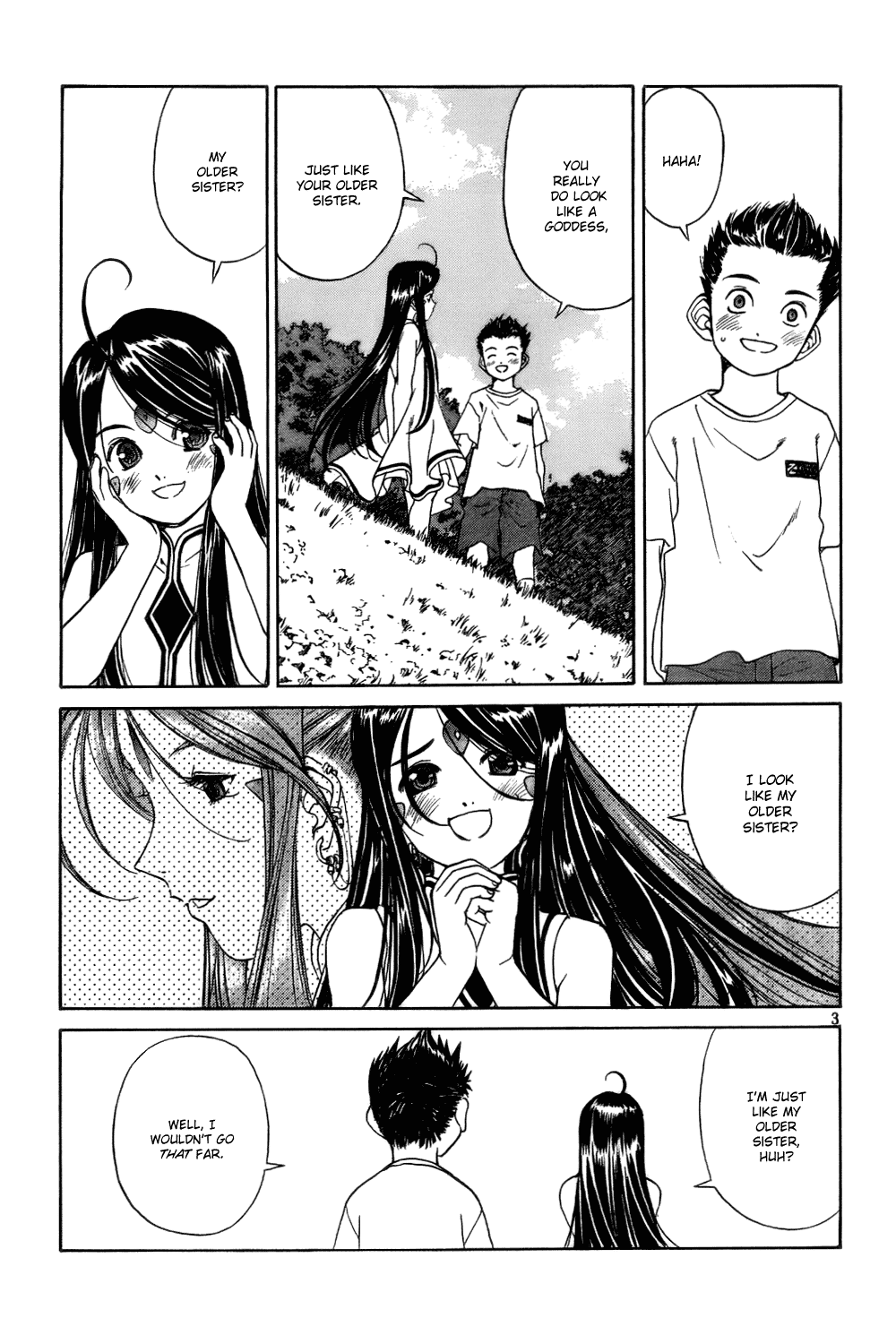 Ah! My Goddess Chapter 219 page 3 - Chapter 219: To a Higher Place!