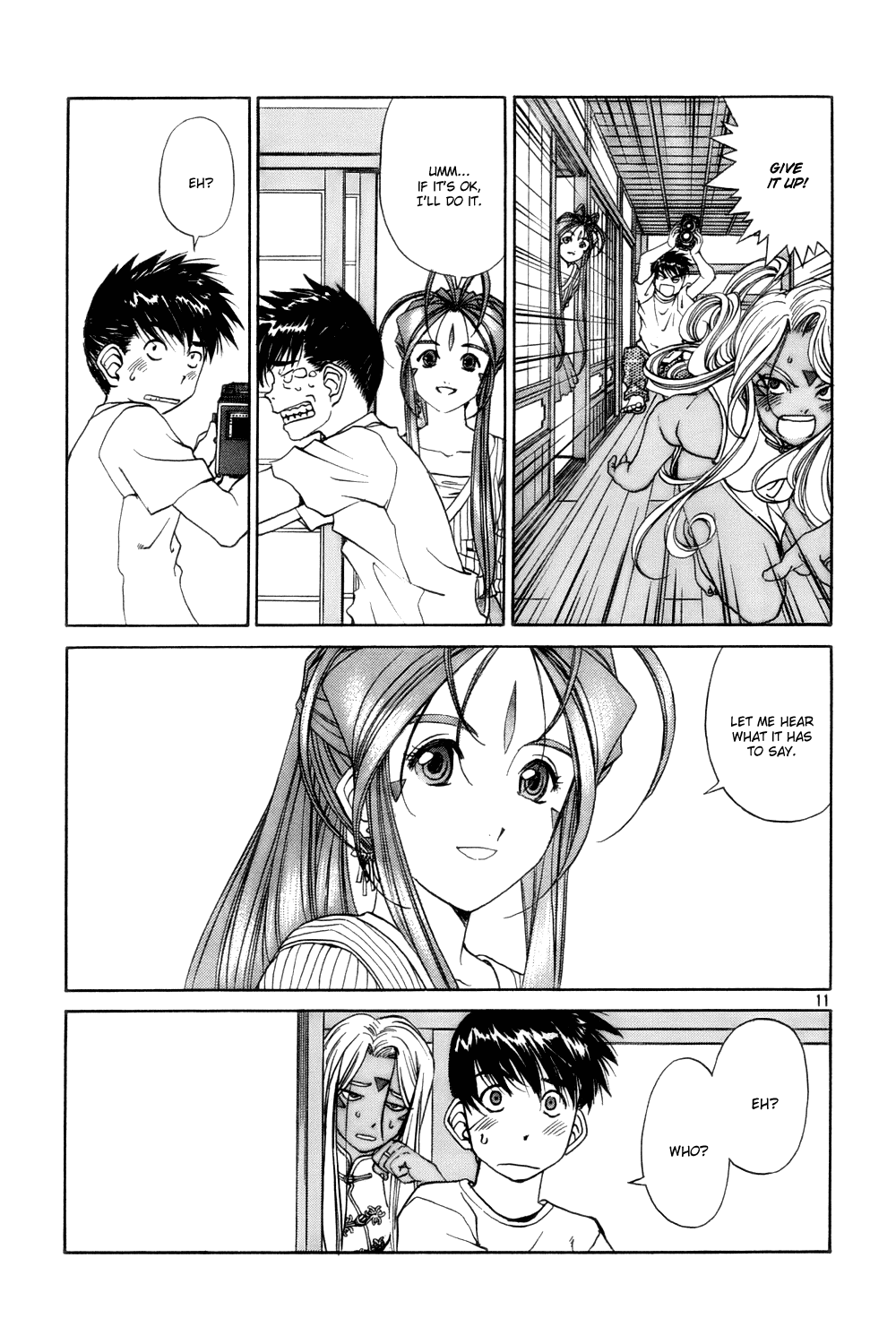 Ah! My Goddess Chapter 221 page 11 - Chapter 221: Camera Talk