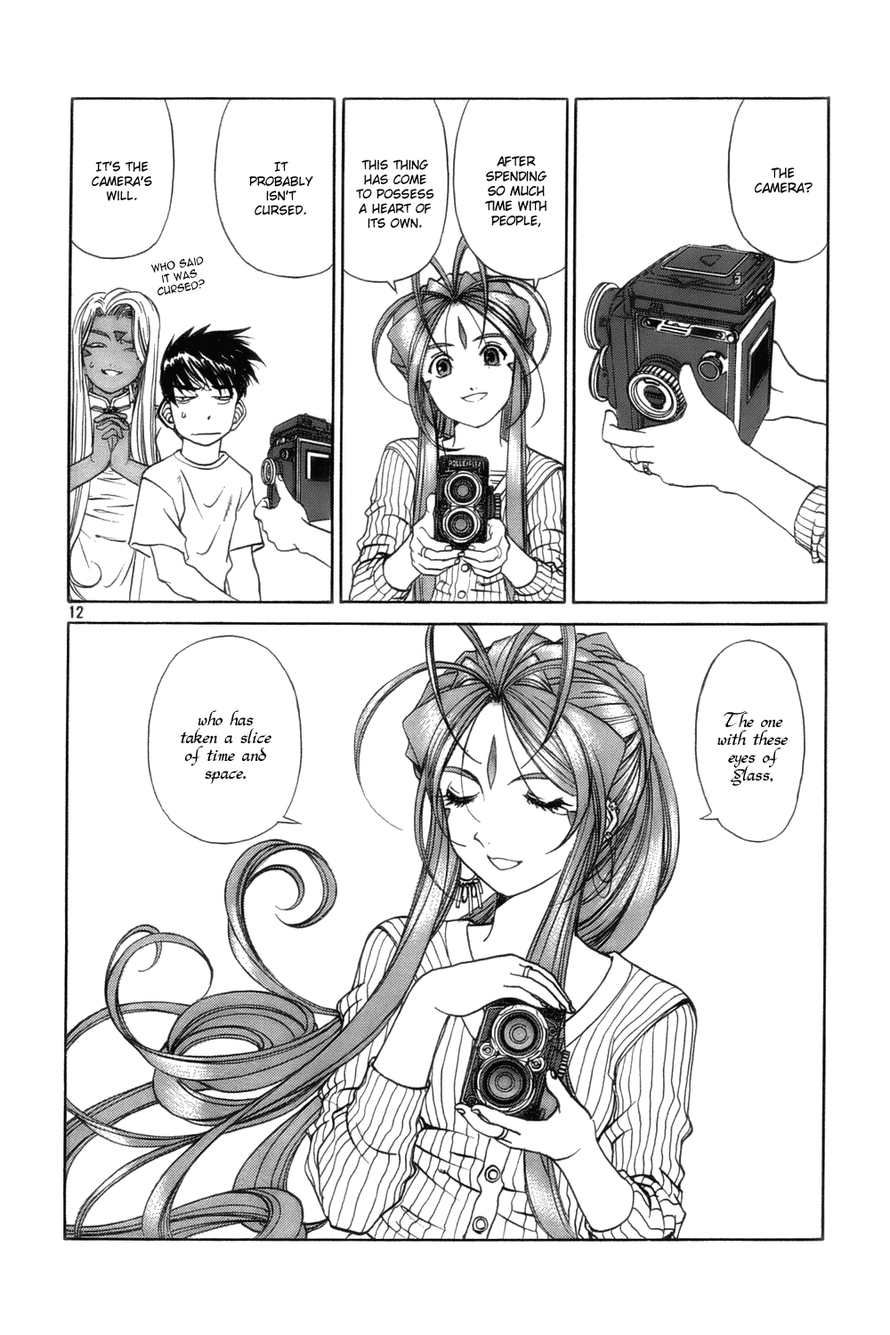 Ah! My Goddess Chapter 221 page 12 - Chapter 221: Camera Talk