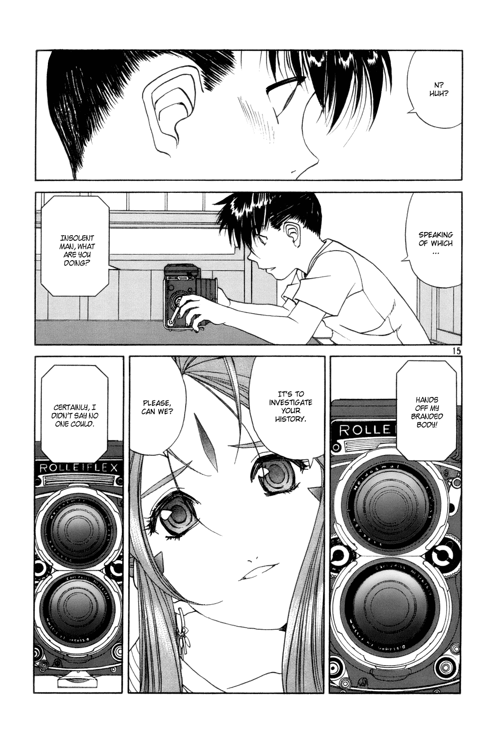 Ah! My Goddess Chapter 221 page 15 - Chapter 221: Camera Talk