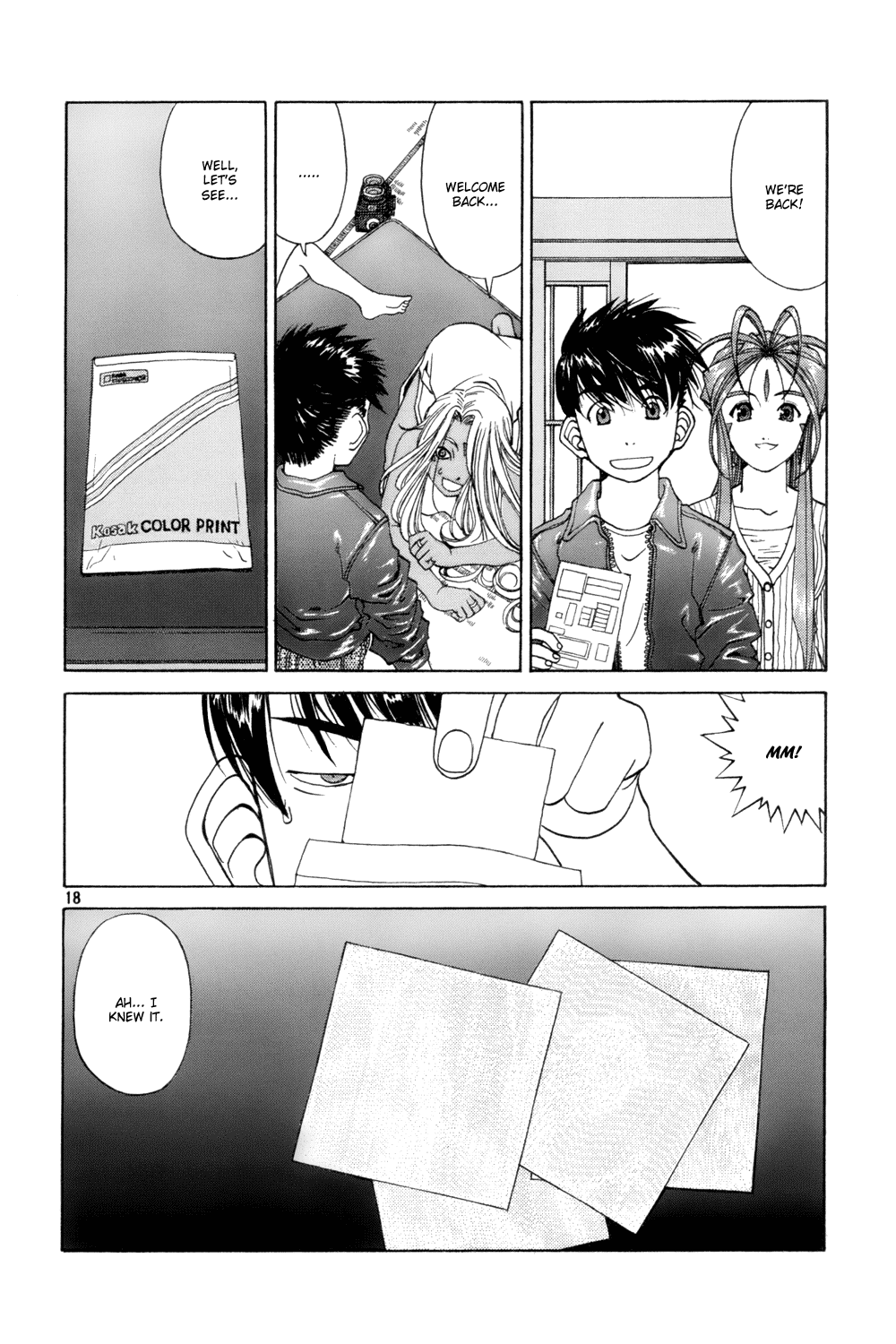 Ah! My Goddess Chapter 221 page 18 - Chapter 221: Camera Talk