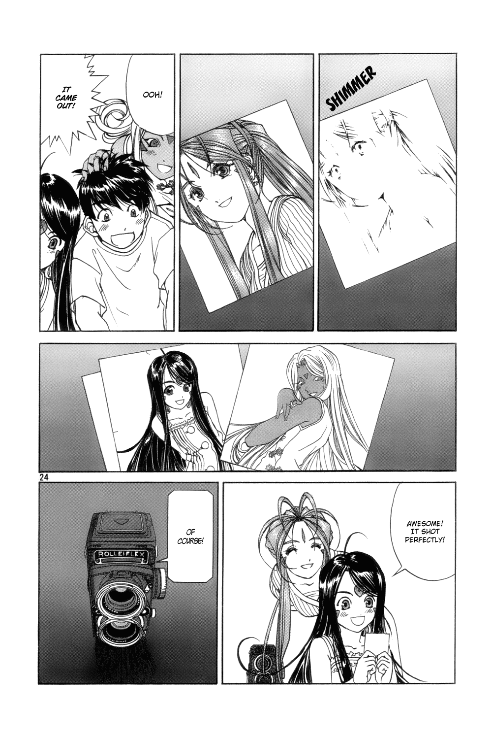 Ah! My Goddess Chapter 221 page 24 - Chapter 221: Camera Talk