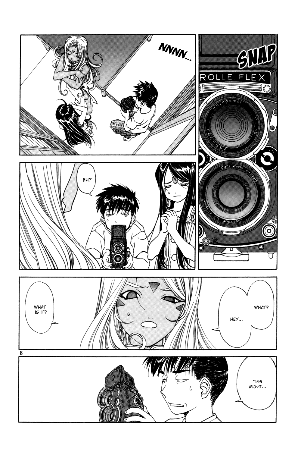 Ah! My Goddess Chapter 221 page 8 - Chapter 221: Camera Talk