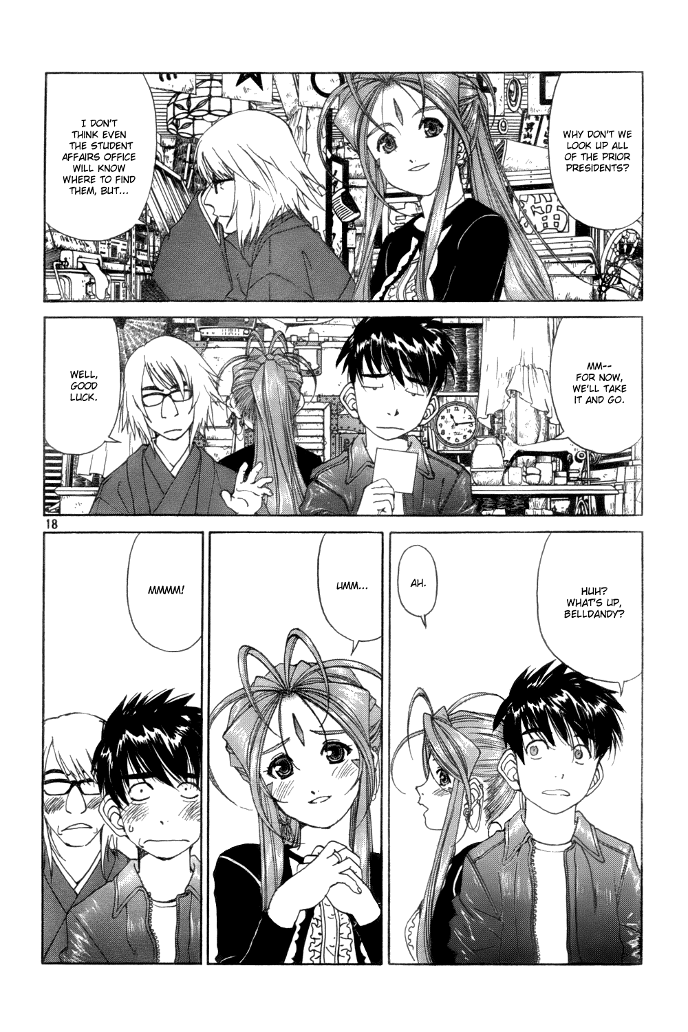 Ah! My Goddess Chapter 222 page 18 - Chapter 222: Camera's Memories